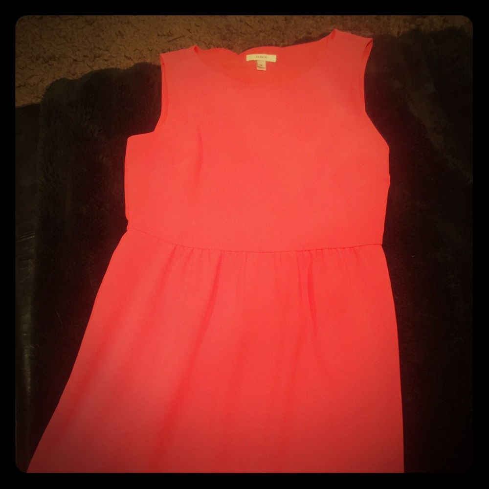 Jcrew dress coral color